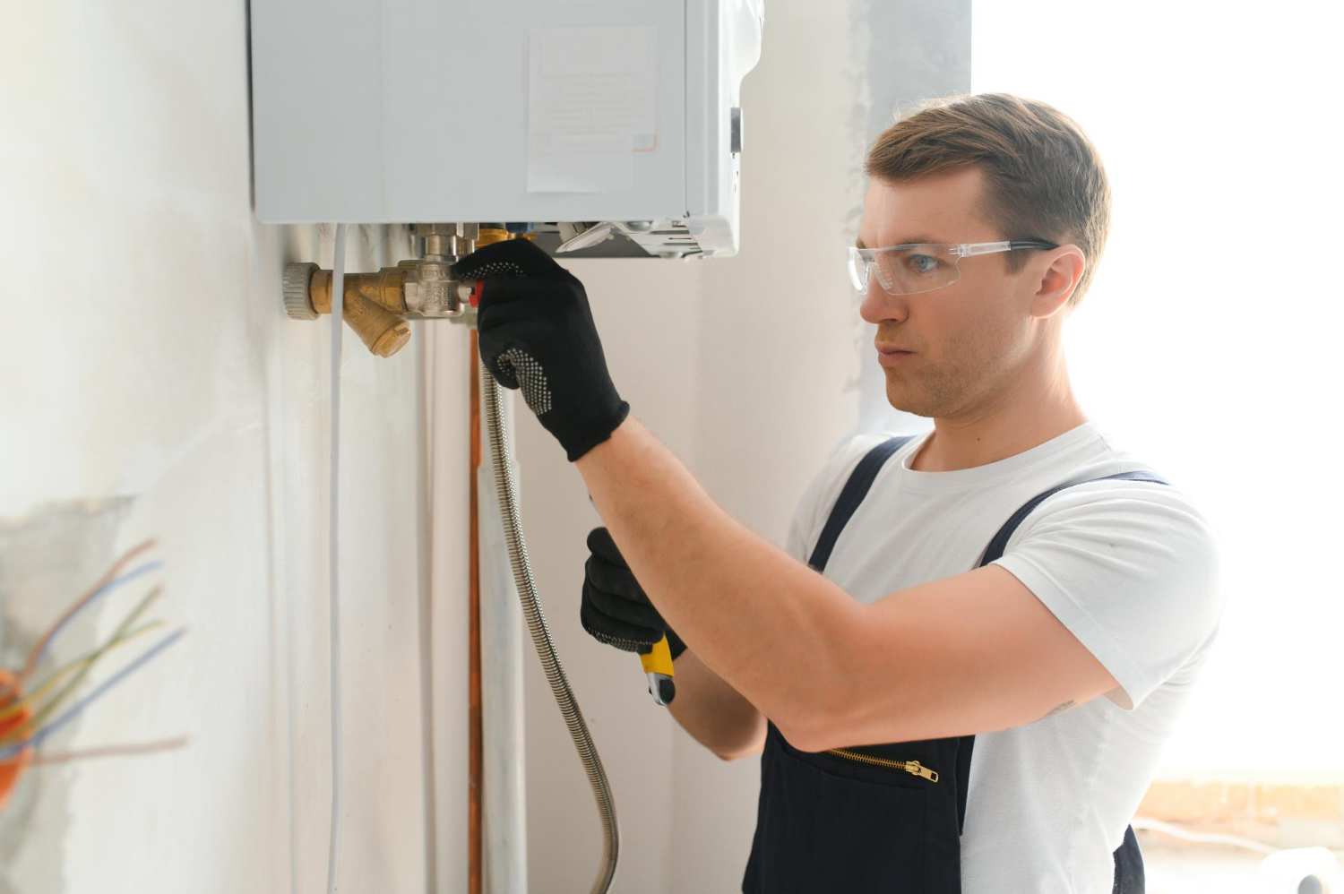 Hot water system installation