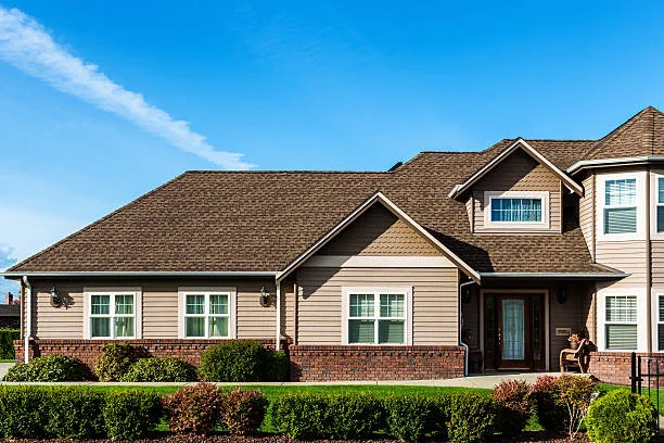 Roof ridge and shingle courses