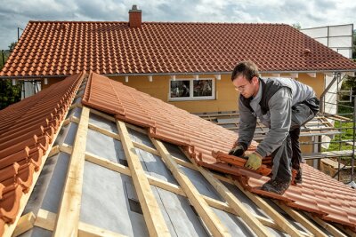 Clay tile roof on a Valley home