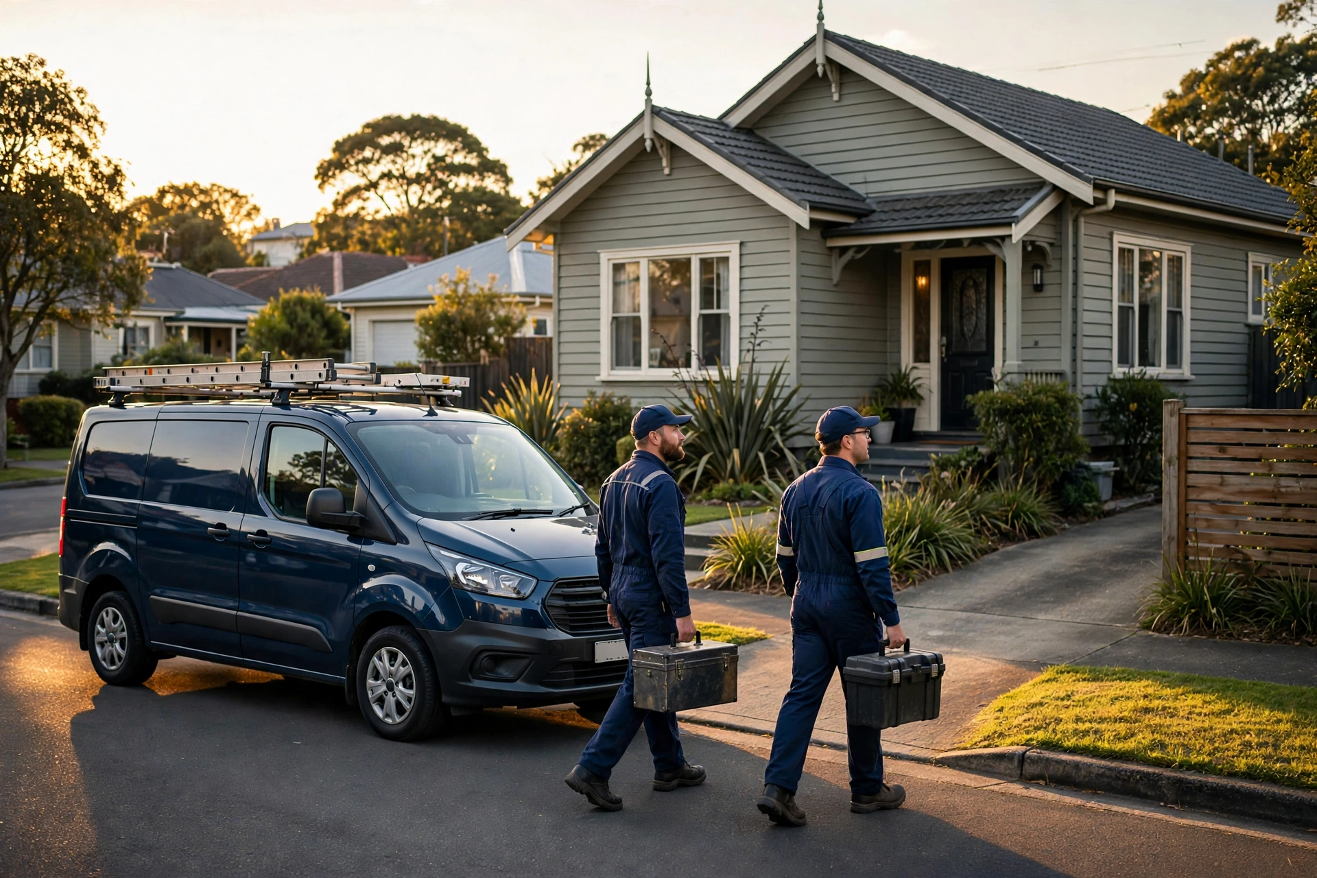 Auckland Plumbers Group crew