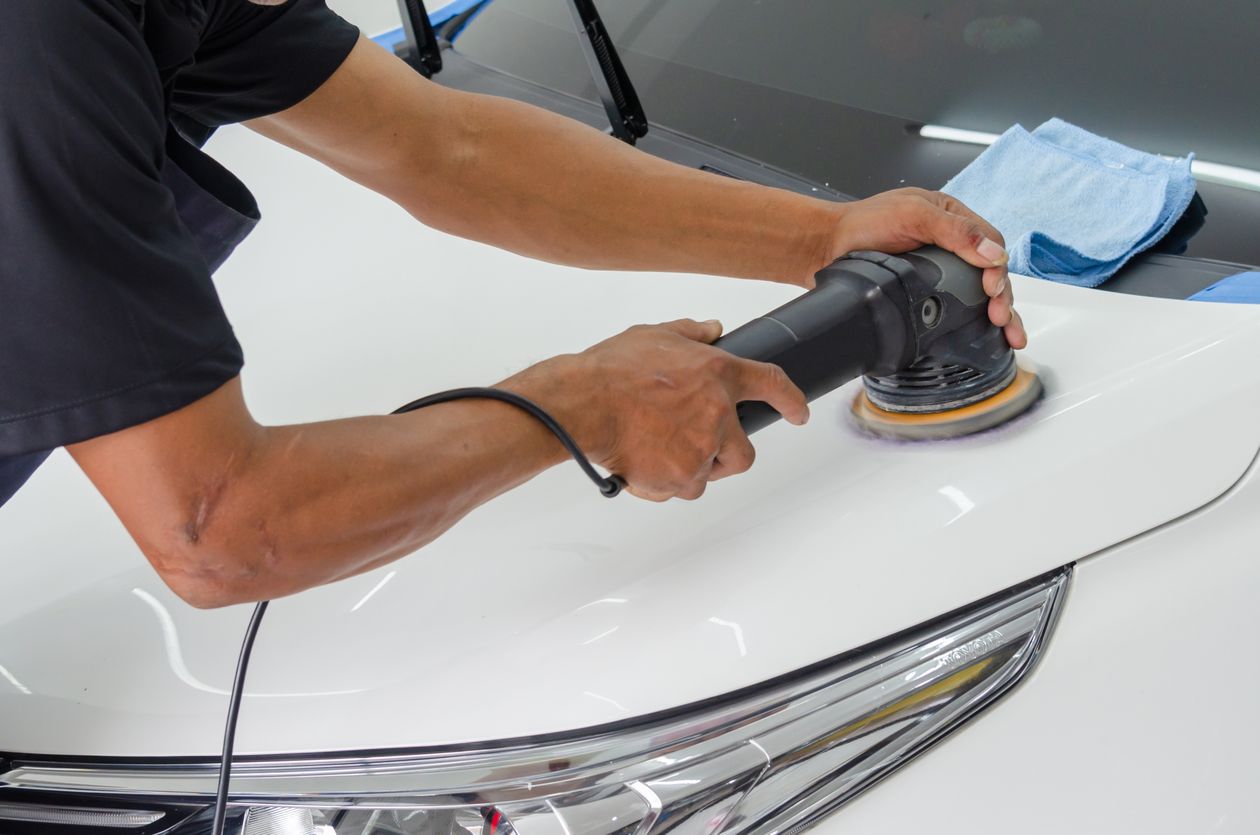 Ceramic coated vehicle
