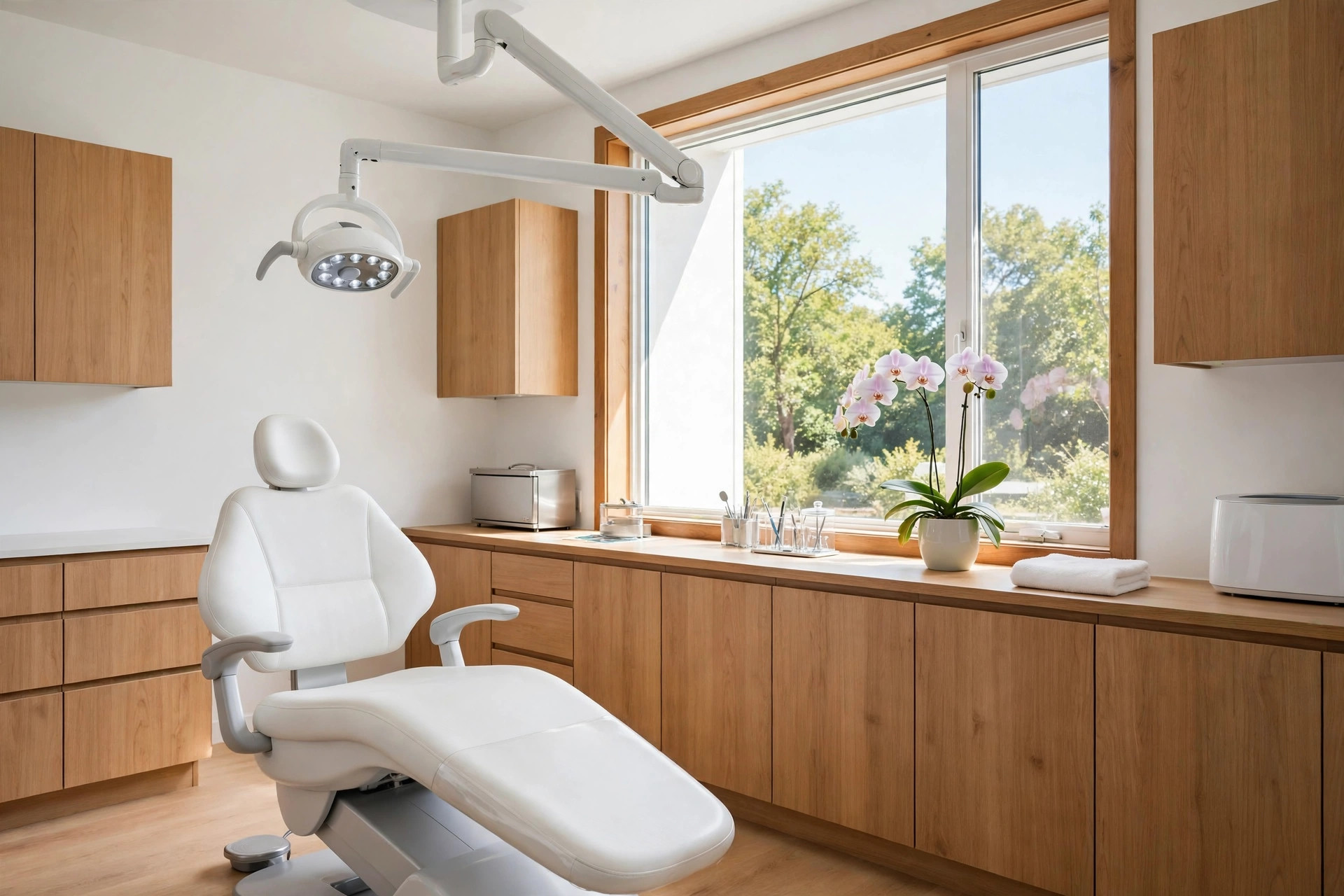 Treatment room at Bella Family Dental