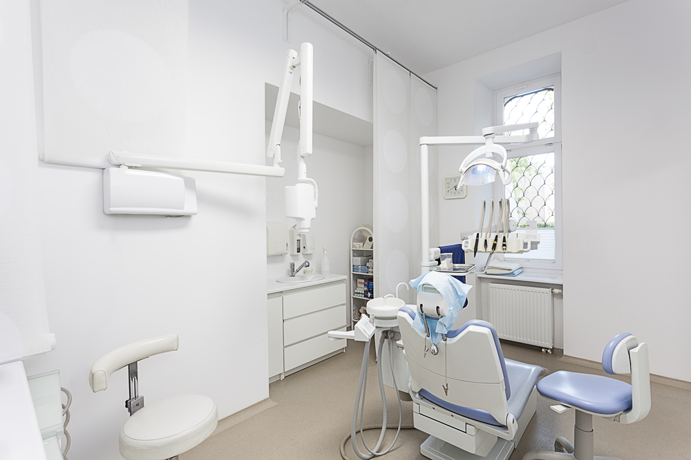 Modern dental surgery interior