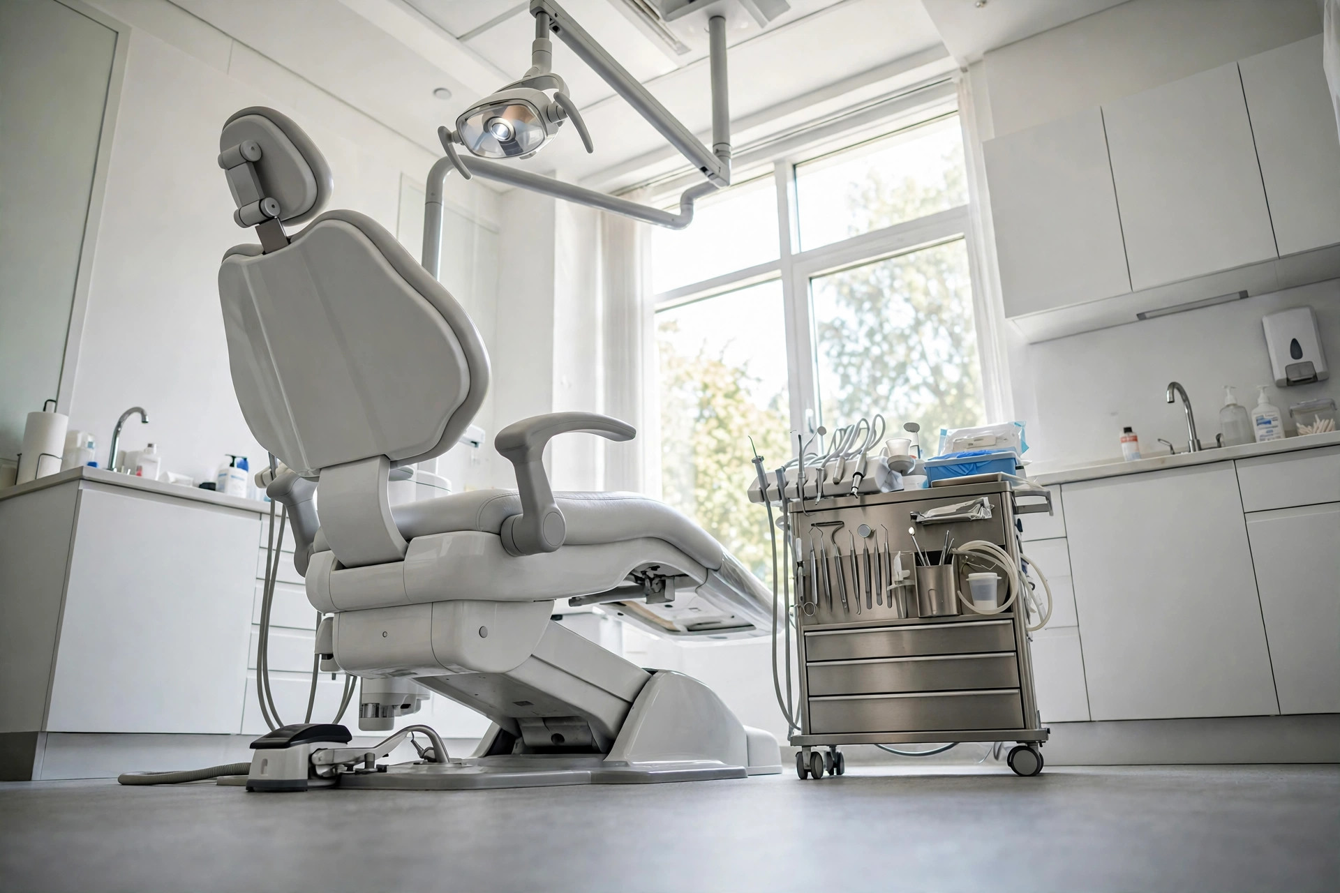 Inside the modern treatment room