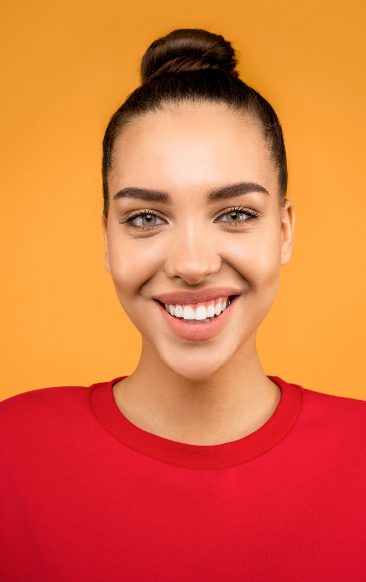 Bright confident smile