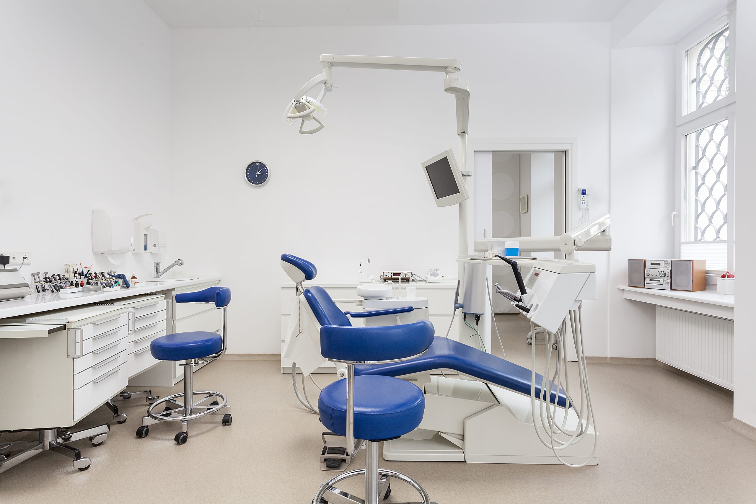 Modern dental surgery interior