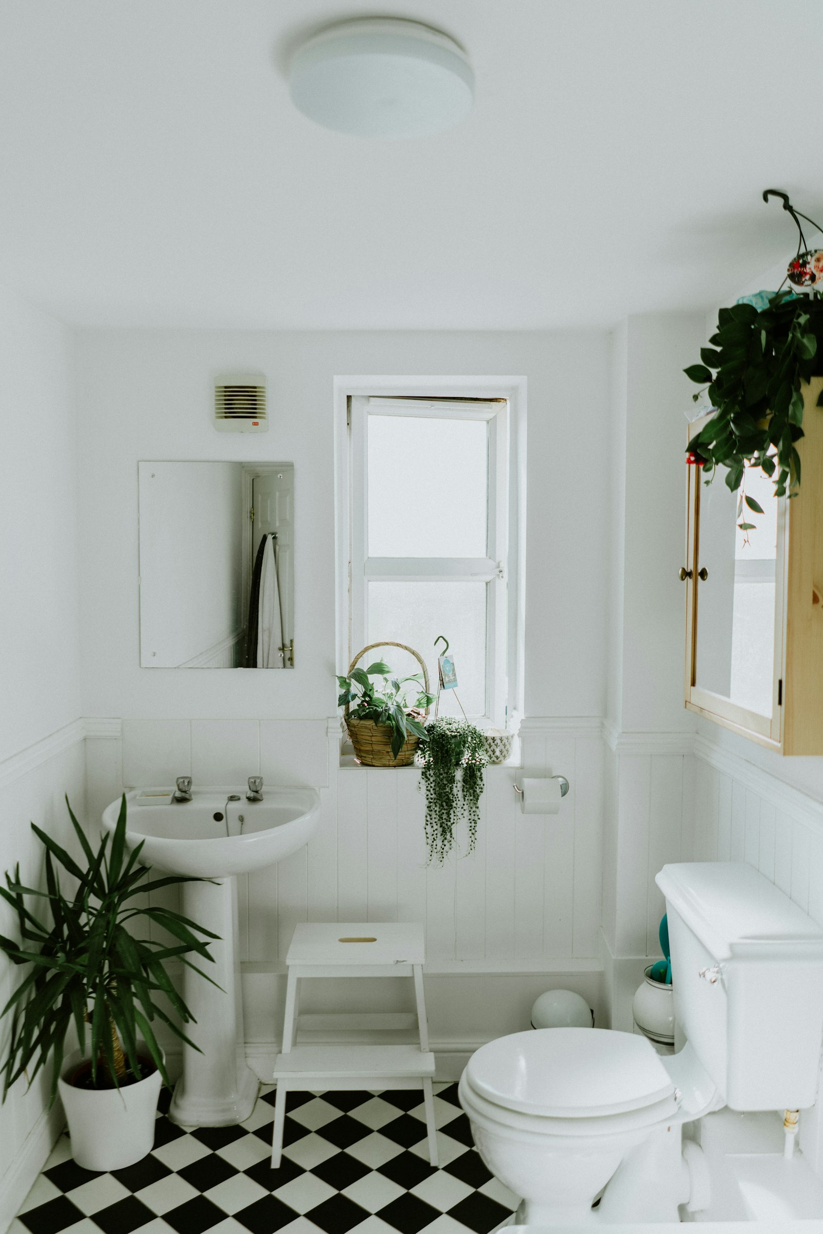Finished bathroom renovation — photo via Unsplash