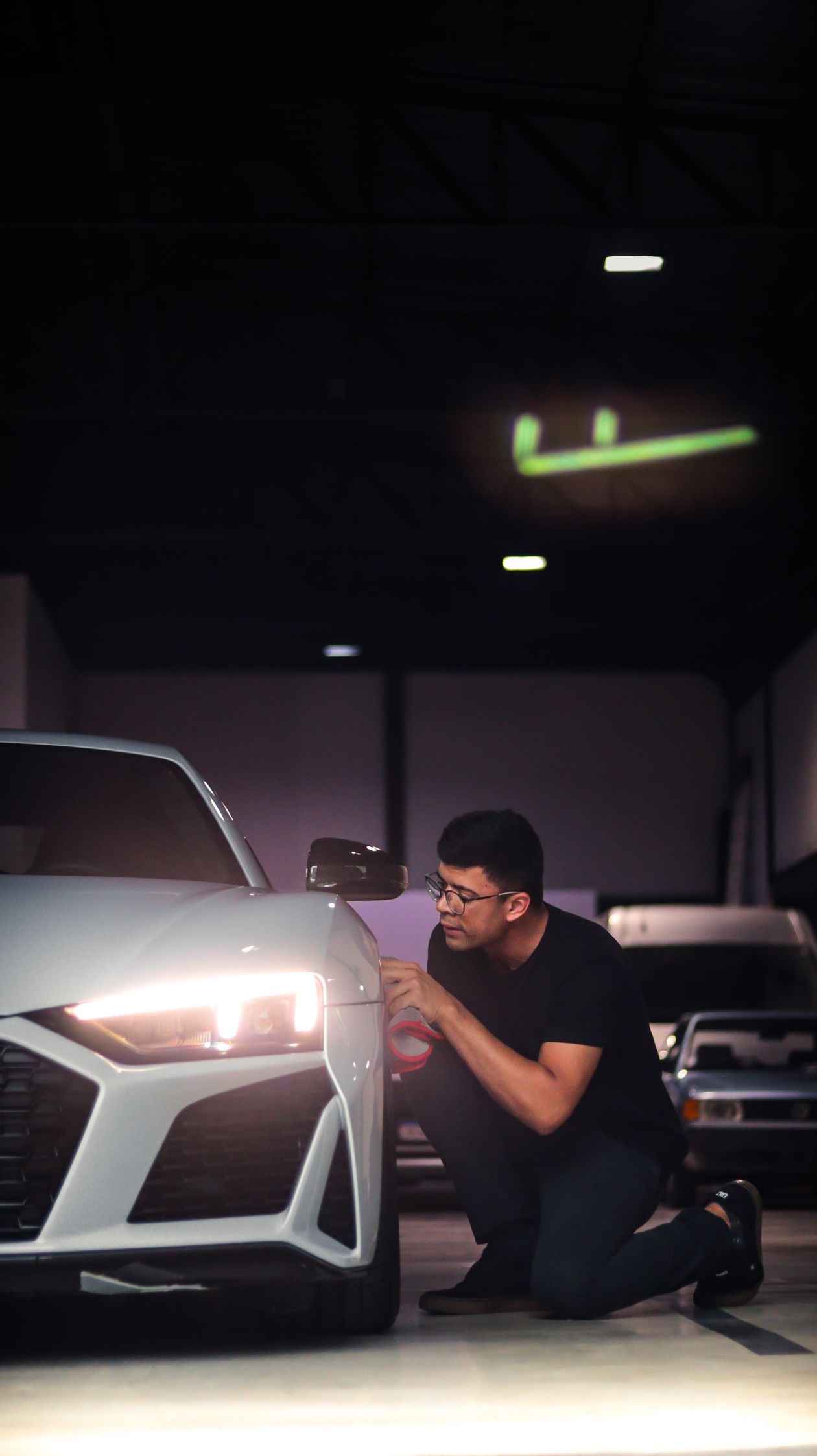 Ceramic coating application