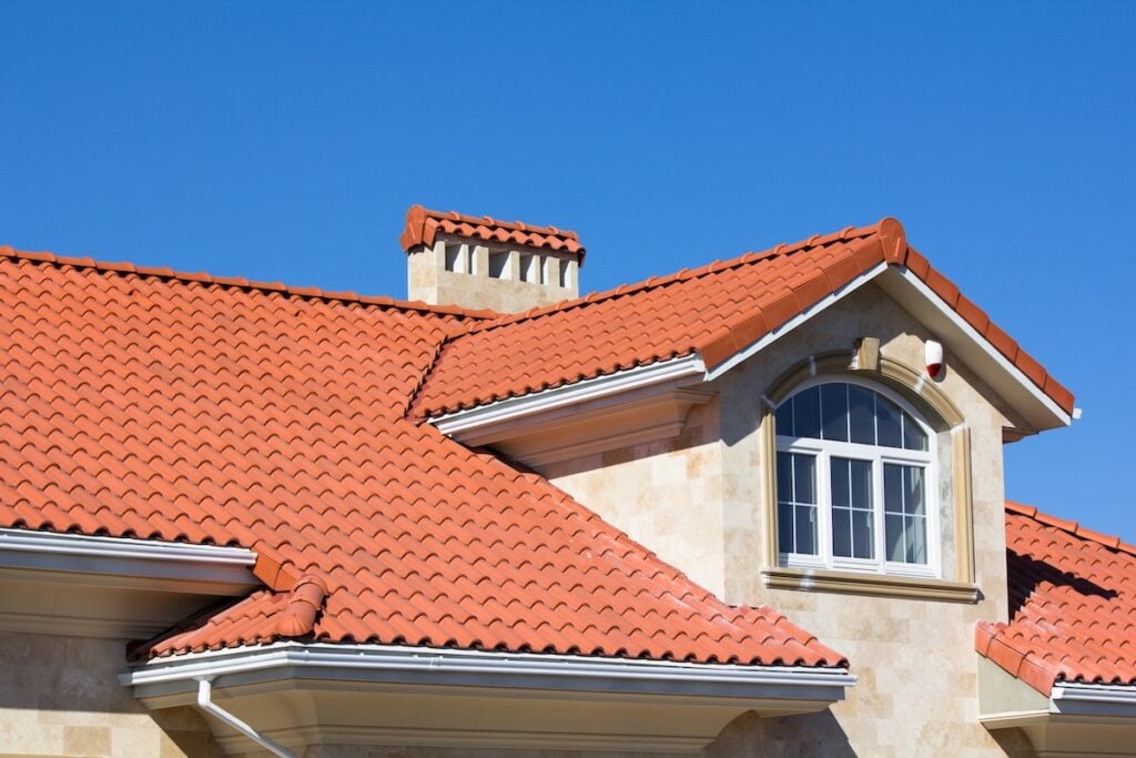 Sample: tiled roof finish