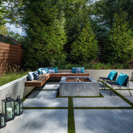 Sample: patio and garden finish