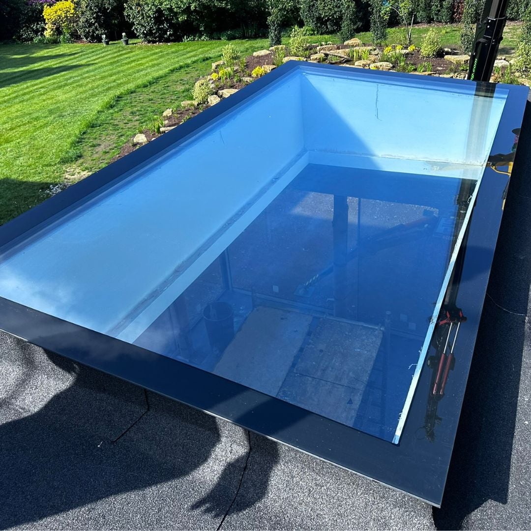 Skylight fitted into a pitched roof