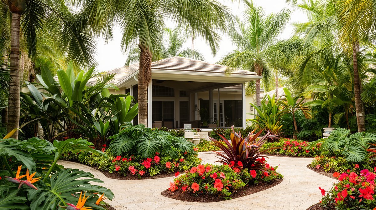 Illustrative garden photo — sample image, not actual client work