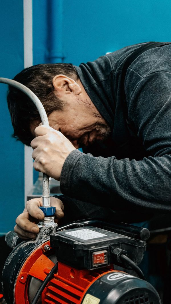 Got Flow technician at work on a plumbing job in Houston
