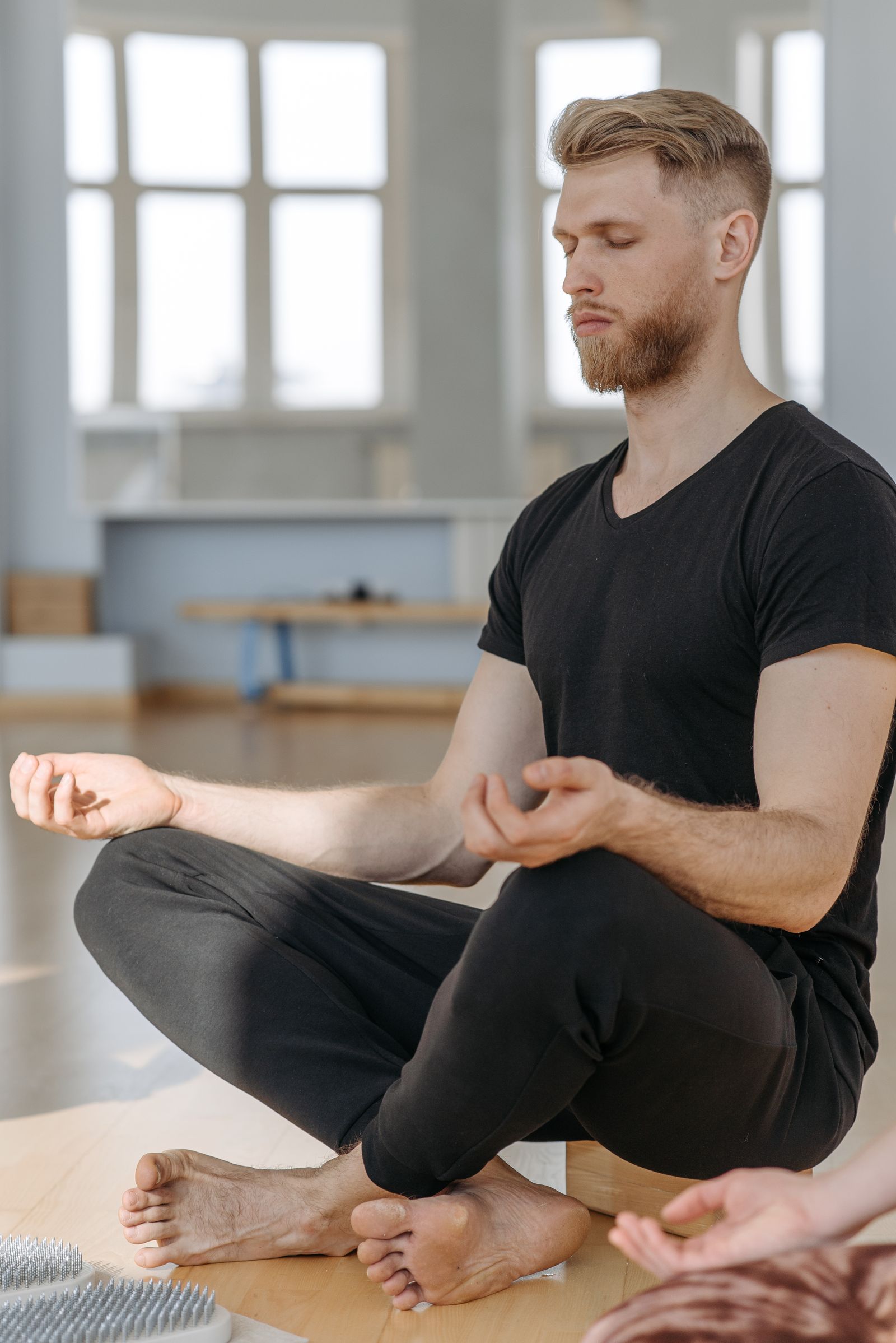 Sample photo: meditation and breathwork
