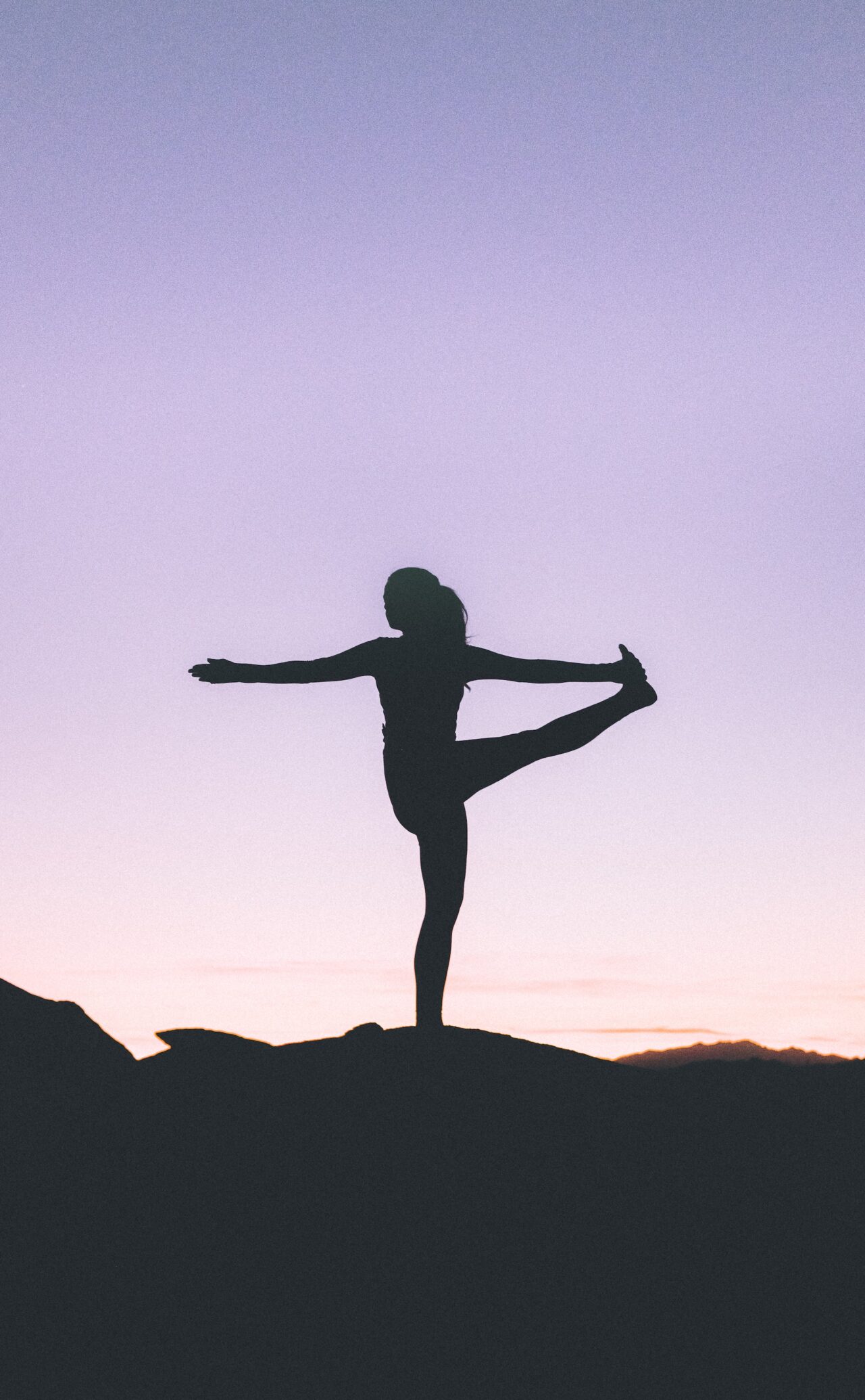 Sample photo: yin yoga pose