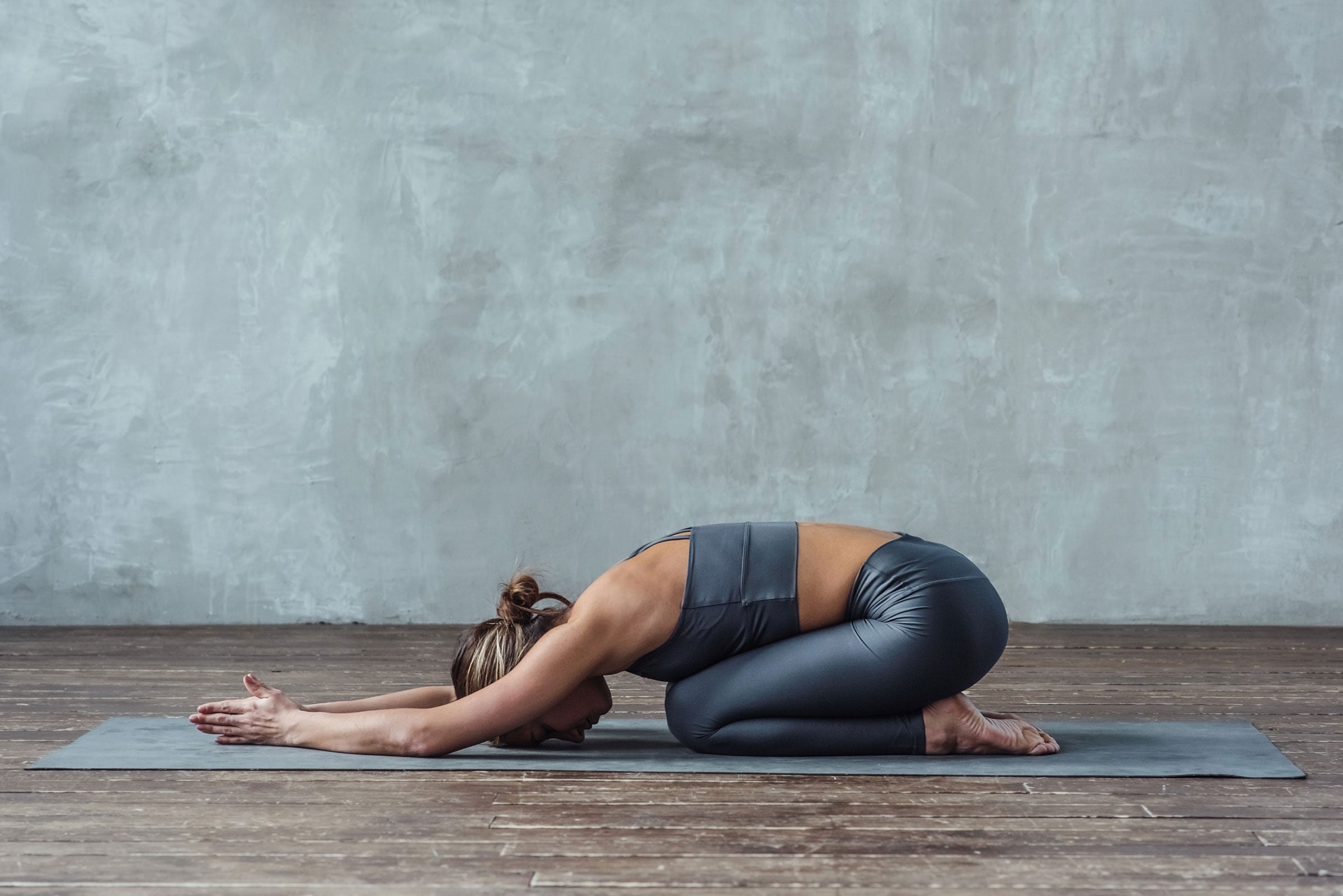 Sample photo: yin yoga session