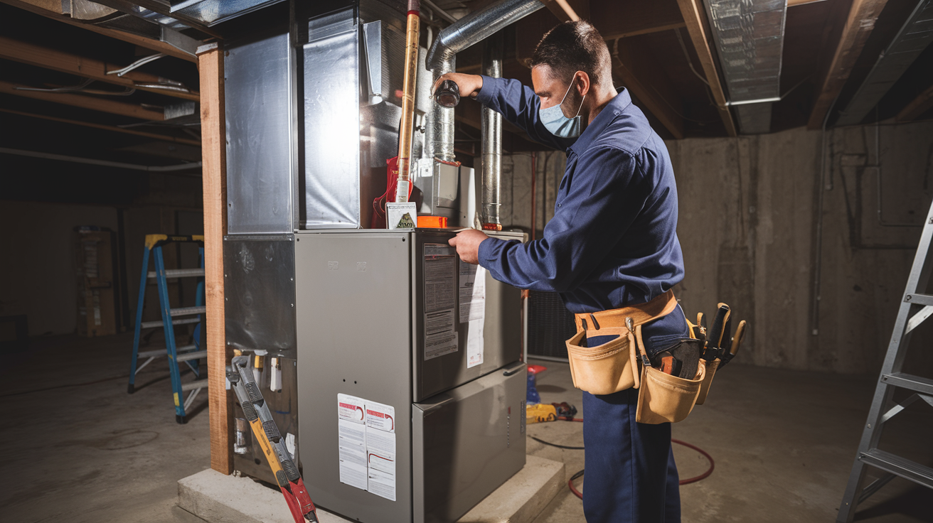 Furnace installation