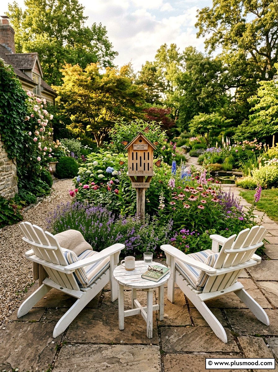 Patio seating area