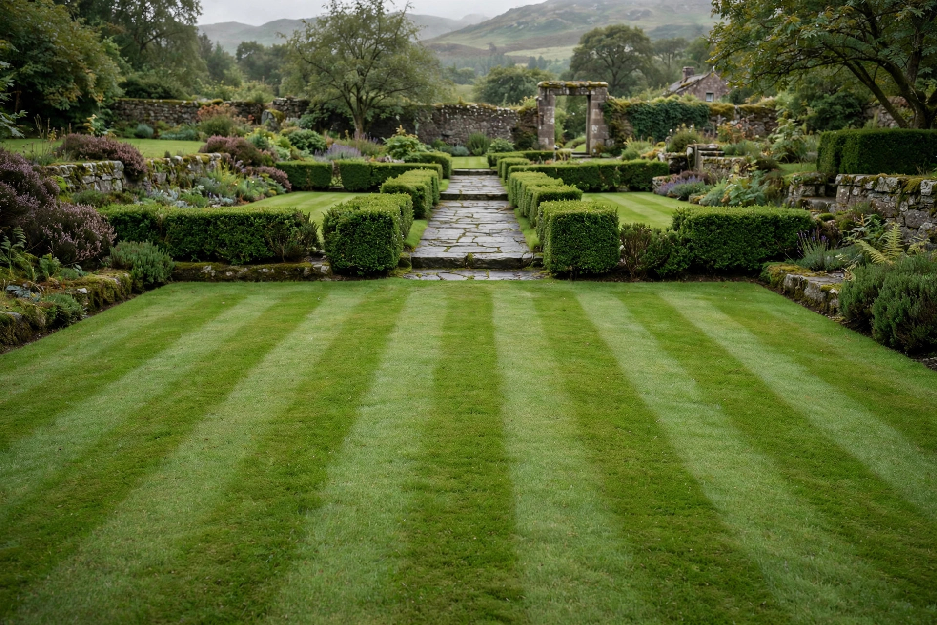 Striped lawn study thumbnail