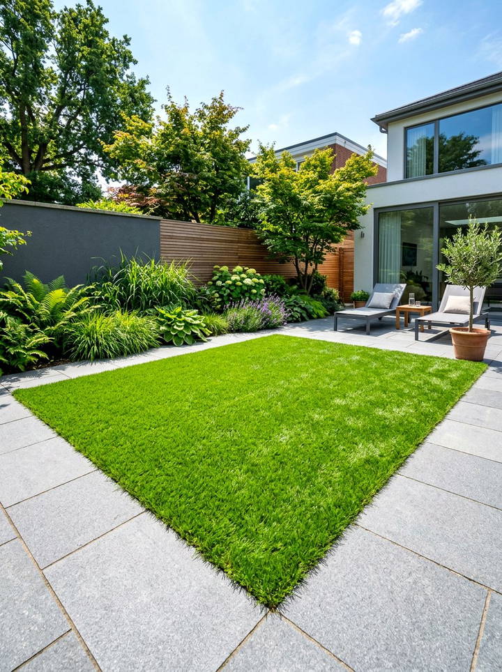 Artificial grass installation