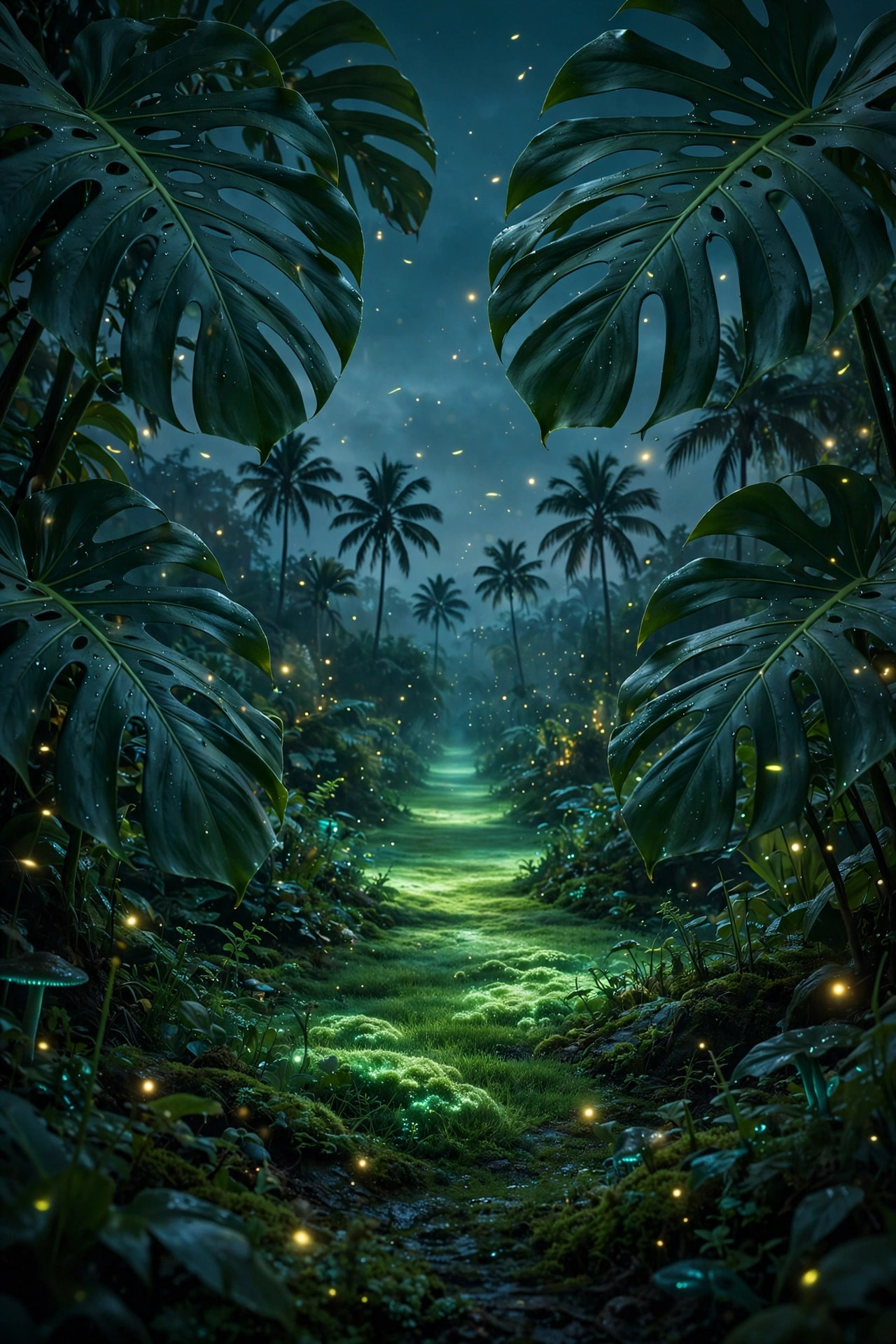 Dusk garden preview