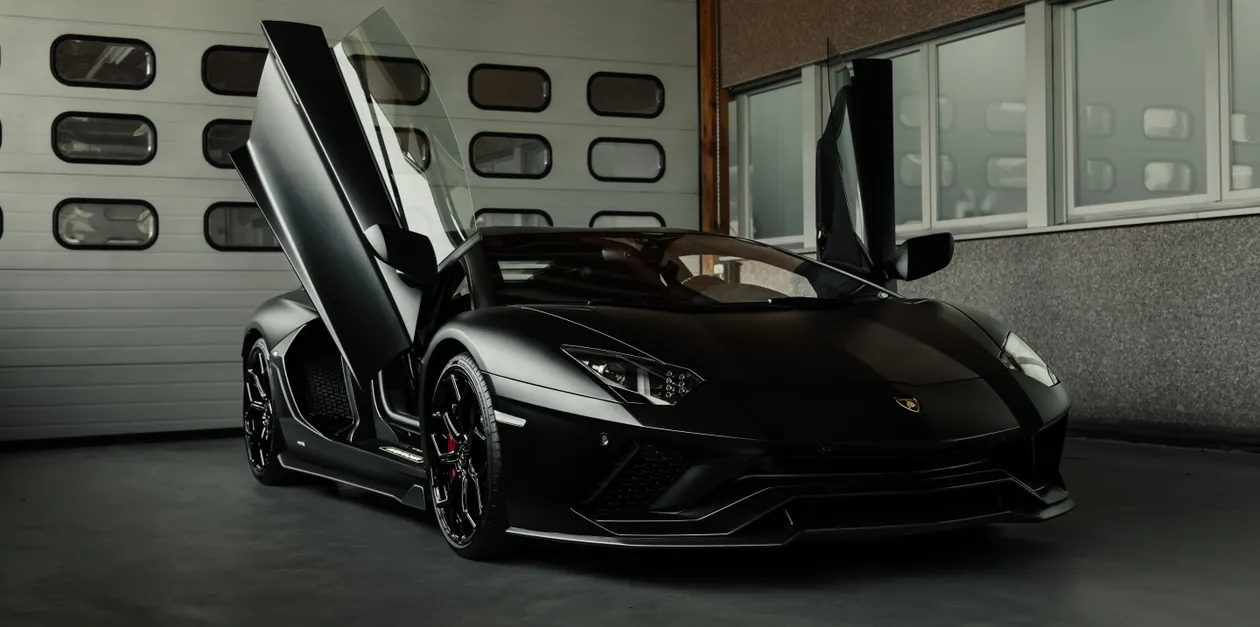 A freshly detailed car in a Dallas garage