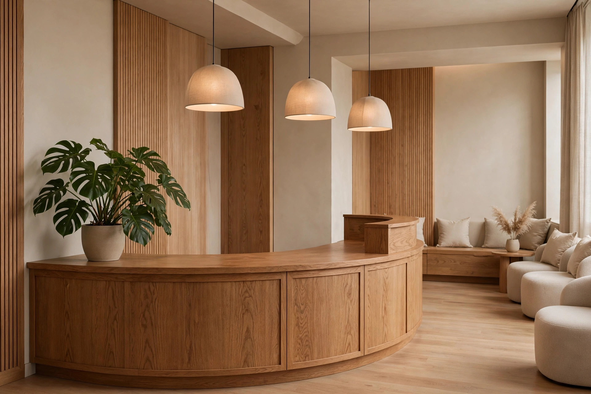 Dental clinic reception