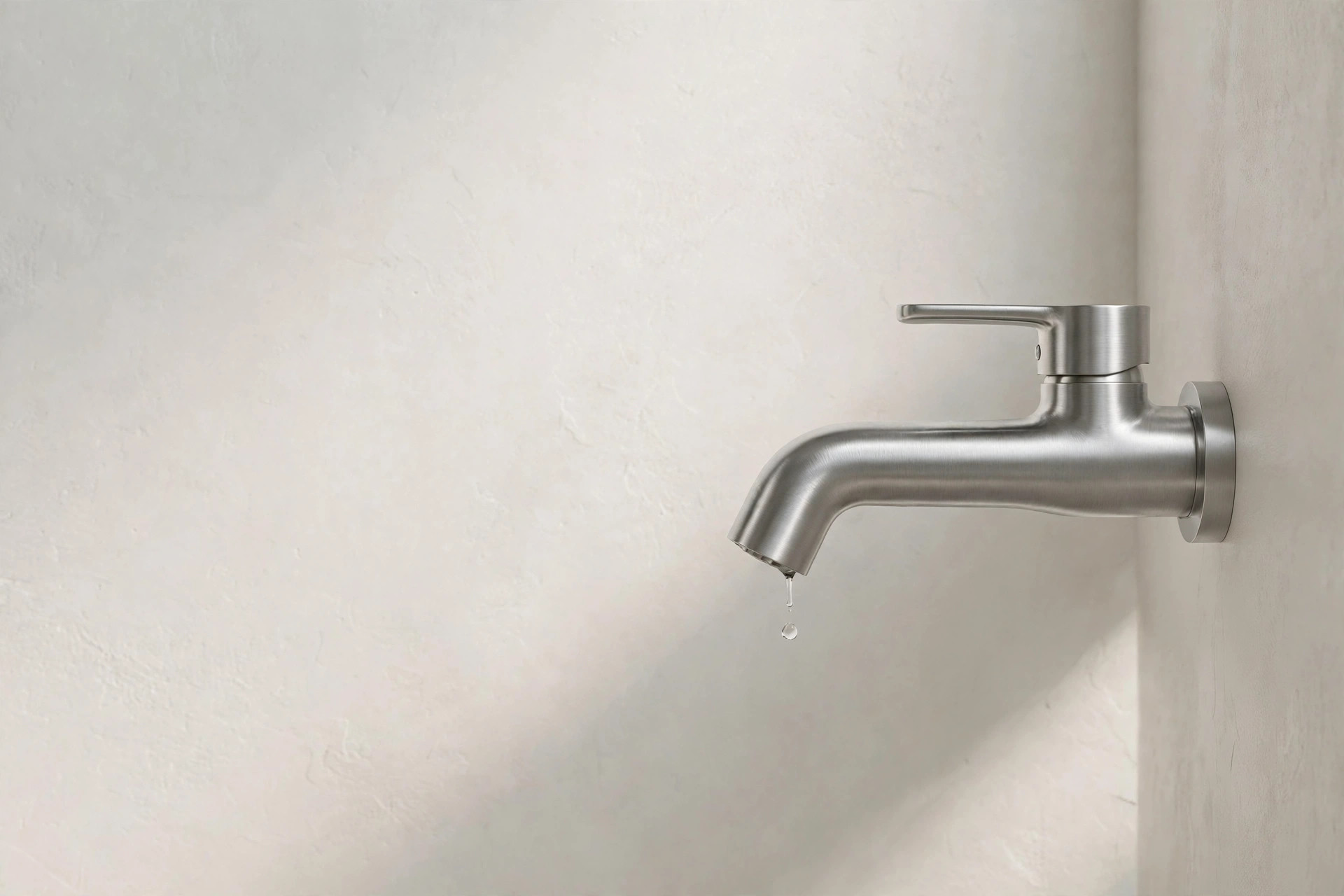 A freshly installed faucet in a Snohomish home
