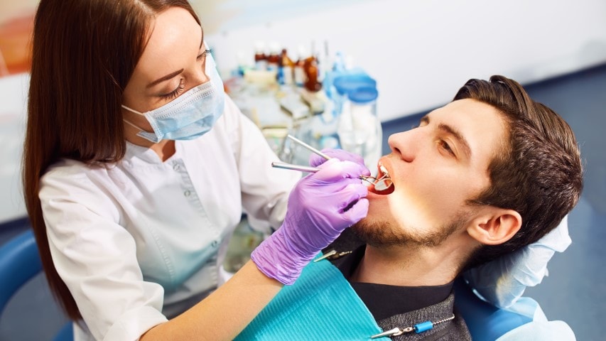 Dental checkup at Smile Haus Austin