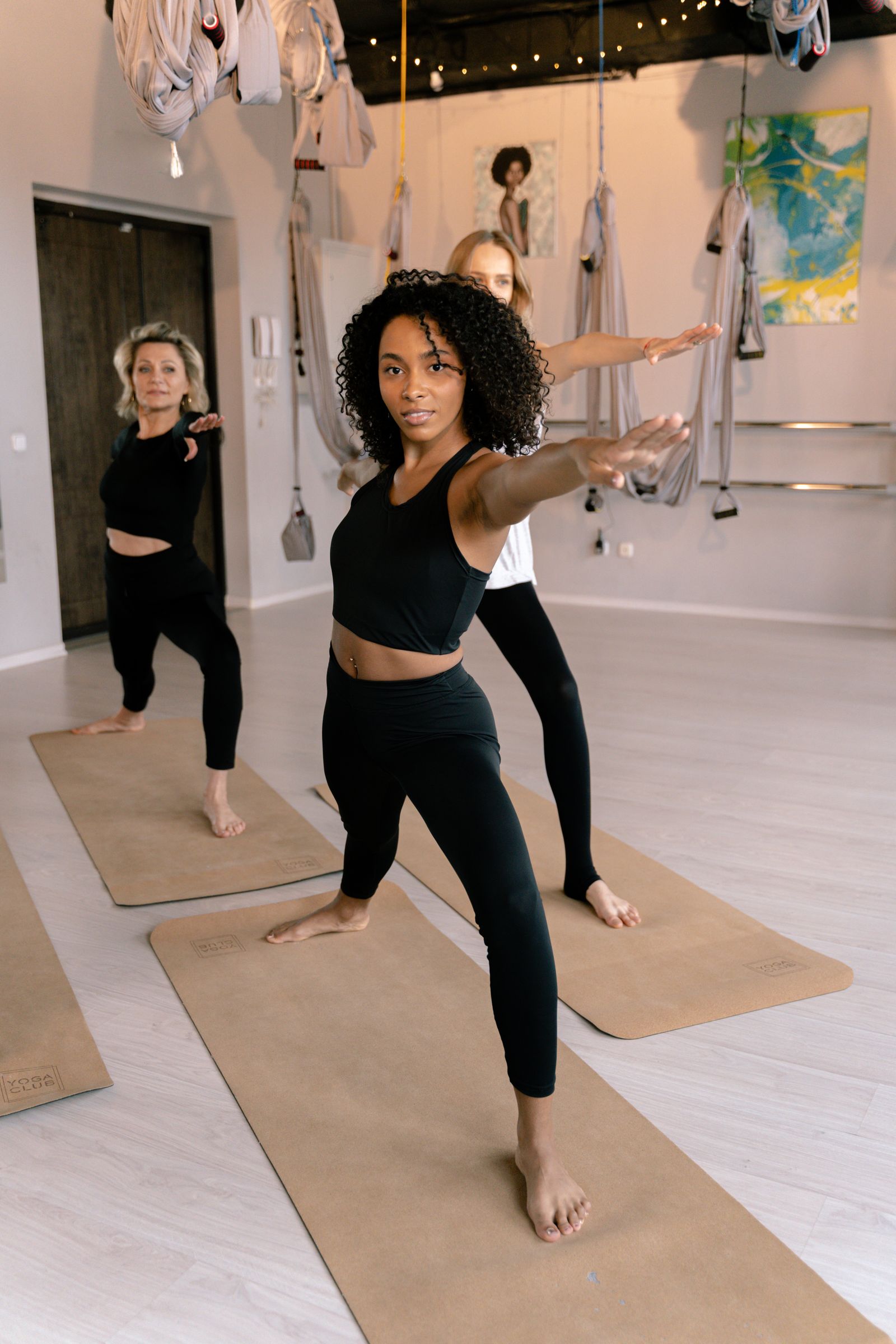 Pilates-style movement class