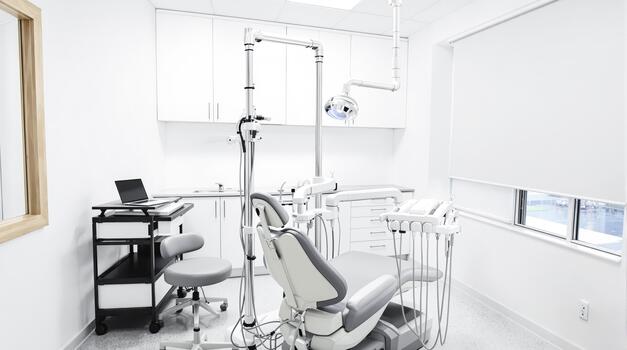 Modern dental treatment room