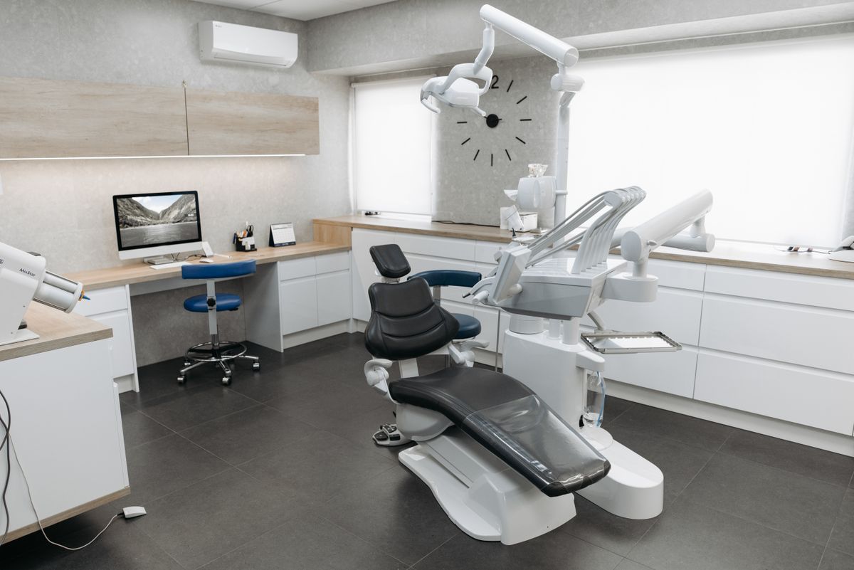 Inside The Big Grin dental clinic, Christchurch