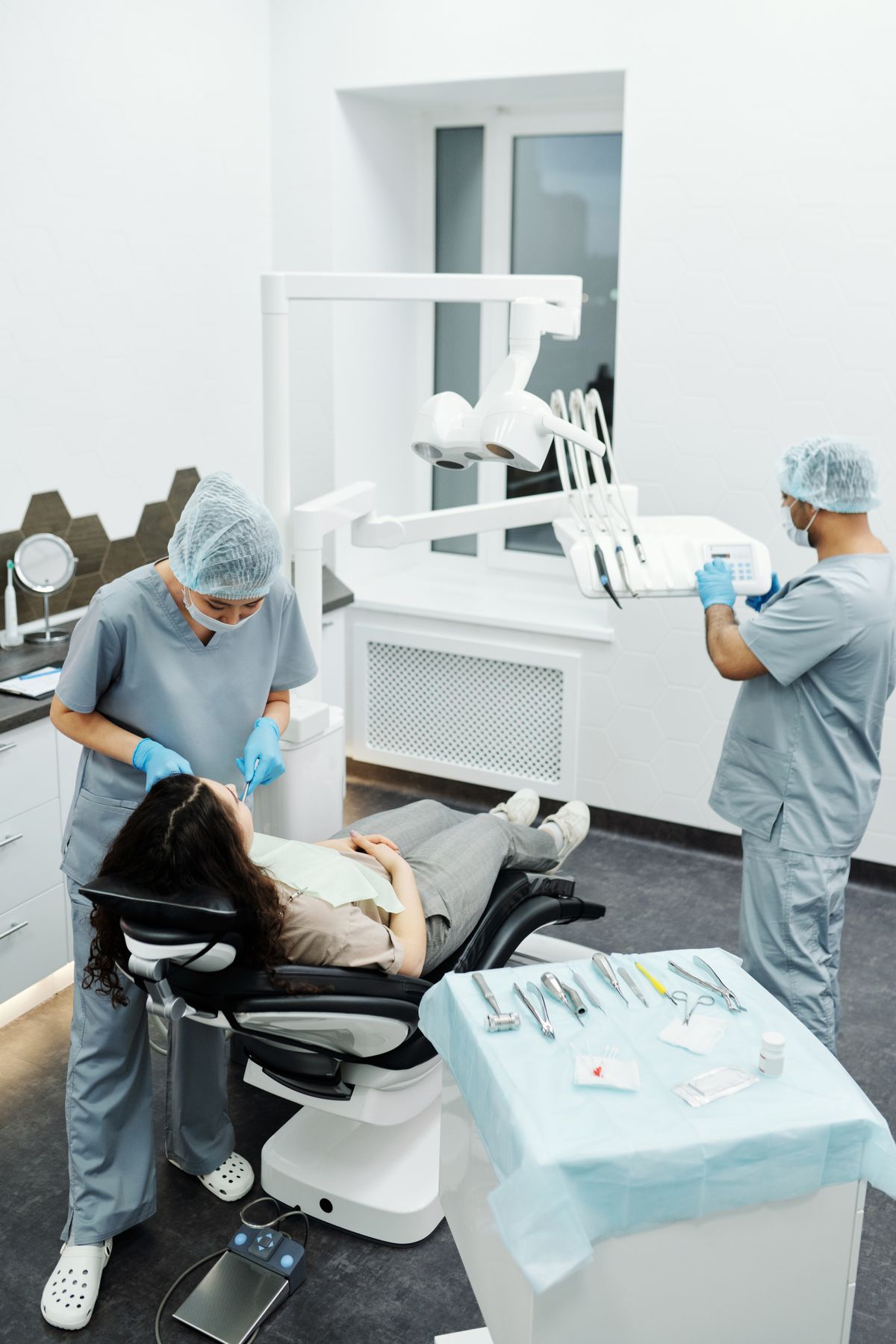 Modern dental treatment room