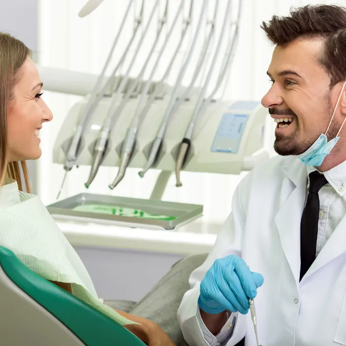 Dental care in a modern clinic